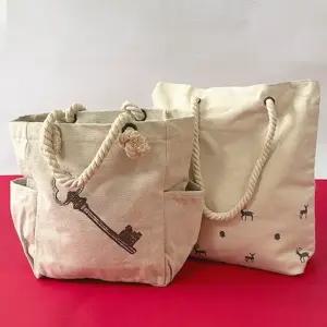 루프 네이처 가방 숄더백 에코백 장바구니 데일리 학생 학원 어린이집 기념품 보조가방 토트백 미니백