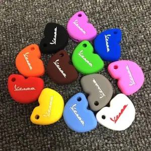 실리콘 오토바이 키 커버 케이스 쉘 보호용 베스파 GTS 300 250 200 gtv 946 프리마베라 LX150 피아지오