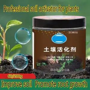 30/200g 토양 활성제 꽃 식물 화분 에이전트 풀림 비료 영양소 조절제
