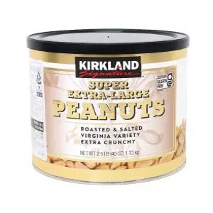 코스트코 커클랜드 가염땅콩 XL 1.13kg 대용량 견과 안주