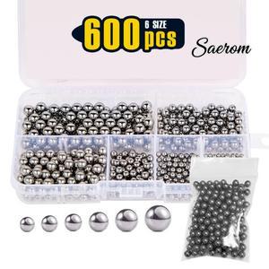 600개 크기 1/4 - 3/32 Sae 정밀 강철 모듬 느슨한 자전거 베어링 볼