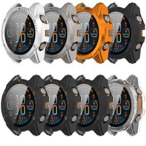 Garmin Descent Mk3i 용 강화 유리 케이스, 43mm 스마트 워치 스트랩 커버 필름, Mk 3i 보호대 쉘 범퍼 액