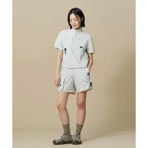 [비비씨어스](광주신세계)[BBCEARTH]공용 유틸리티 아웃포켓 하프 팬츠(BE42PH54U)