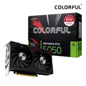 COLORFUL 컬러풀 지포스 RTX 5050 GAMING DUO D6 8GB 그래픽카드 도우정보
