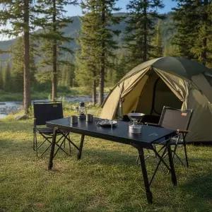 마운틴하이커 IGT 알루미늄 캠핑 테이블 3유닛 4유닛 높이조절 감성 차박 캠핑식탁