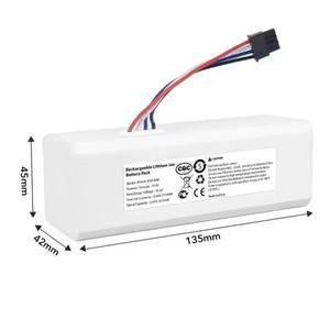 100% 오리지널 새 제품 14.4V 2600mAh P1904-4S1P-MM 배터리 샤오미 미지아 1C STYTJ01ZHM 로봇 진공 청소