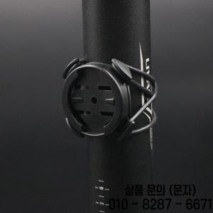 Garmin 스템 또는 핸들 바 고무 Rripper 밴드 자전거 컴퓨터 홀더 용 1pc 가장자리 쿼터 턴 마운트