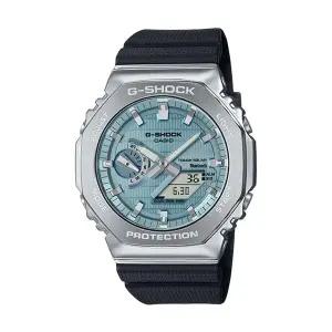 지샥 GBM-2100A-1A2 지얄오크 메탈커버 터프솔라 남성 아날로그 전자시계