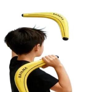 바나나부메랑 바나나 원반던지기 부메랑 장난감 플라잉 V형