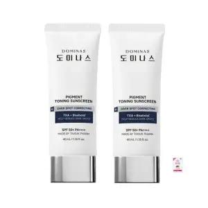 [셀러허브][도미나스] 태극제약 트라넥삼산 알파 비사보롤 선크림 40ml 2개 _NEW 2026년 + (S47563317)
