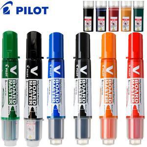 파일럿 V 보드 마스터 WBMAVBM-M 전문 화이트보드 마커 대용량 여러 크기 트레이닝 칠판 회의