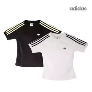 아디다스 테리 타월 캘리 반팔 티셔츠 블랙/화이트