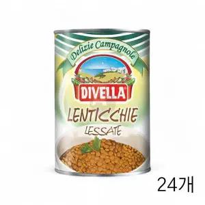 디벨라 G1E5G5G6 렌틸스 400g X 24개 콩통조림 수프 요리용