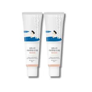 라운드랩 자작나무 수분 톤업 선크림 50ml 2개 (+포켓 선스틱 10g)