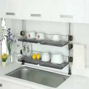 빠띠라인 기둥씽크선반 기둥씽크 600 2단-로얄 2843 식기건조대 식기건조