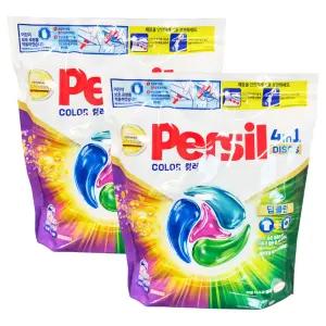 퍼실 디스크 칼라 캡슐세제 (일반/드럼겸용) 26개입x 2개