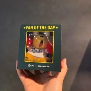 스타벅스 베어리스타 키체인 KBO 두산베어스 키링