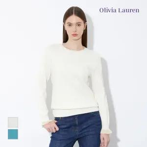 [올리비아로렌]골지 니트 풀오버__VOCBL4S1311