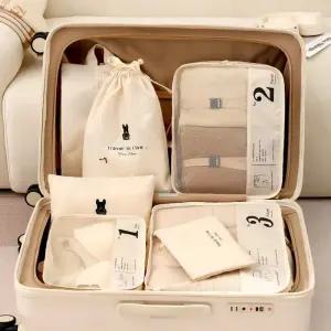 넘버스 트레블 캐리어 파우치 정리백 세트여행용치 치세트 치7종 7치 다용도치 사이즈별치 방수치 의류치