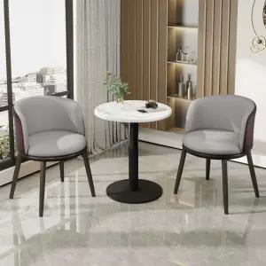 발코니 티테이블 커피 2인용 원형 의자 세트 휴게실