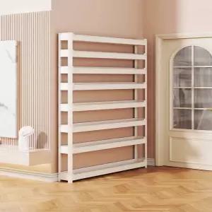 문뒤수납장 가방 폭좁은 투명백색 틈새장 틈새수납장