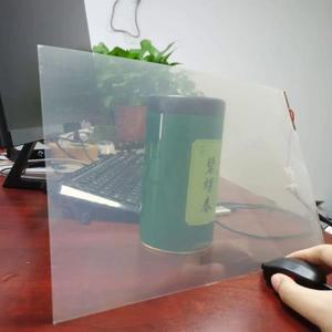 전기 접착식 PDLC 필름 스마트 유리창 문짝 틴트 후면 프로젝션 스크린 A4