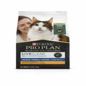 퓨리나 프로플랜 리브클리어 인도어 헤어볼 고양이 알러지 알레르기 1.5kg