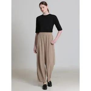 [하프클럽/]밴딩 이지썸머 사이드포켓 와이드팬츠 (택가격 58000원)