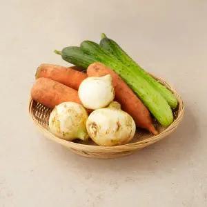 못난이 채소 박스 (양파/당근/오이)