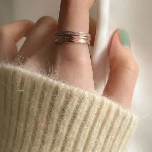 [라일리의류] Rly (925 Silver) Anna layered ring B 12