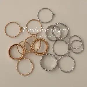 [라일리의류] Rly Tennis line ring set R 23