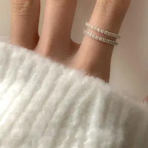 [라일리의류] Rly (925 Silver) Cubic slim ring B 09