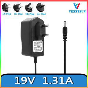 LCD 디스플레이 전원 어댑터 케이블 공급 장치, DC 5.5x2.1mm, 19V, 1.31A