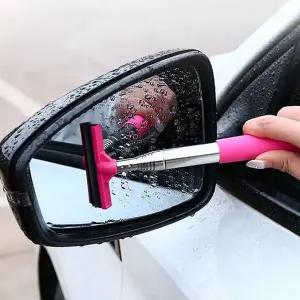 자동차 물기제거 차량용 백미러 미러 자동차 유리 스퀴지 제거 스크래퍼 크래퍼 물방울 와이퍼 워터스