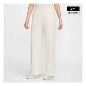 매장정품 NSW 여성 벨루어 하이웨이스트 와이드 레그 팬츠 HV5036-133 253236