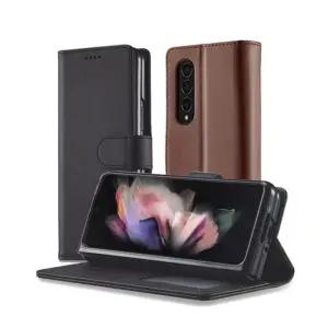 시리즈 갤럭시Z폴드 멀린 스탠딩 케이 카드수납 가죽 4카드수납 6케이스 7케이스 4가죽케이스 폴드 제트