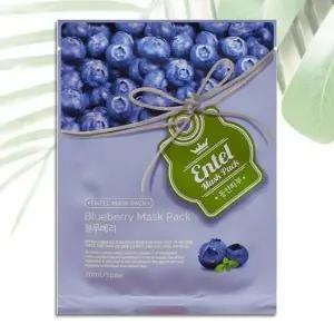 [에스에스_62]엔텔 블루베리 시트팩 피부 마스크팩x10팩