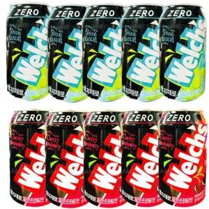 웰치제로 A2I3D2K9 2종세트 샤인머스캣5캔+체리스트로베리5캔