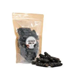 킴스팜팜 G3M3P1F2 구운흑임자 참마스틱 220g 깨강정 검은깨 과자 간식