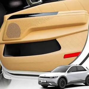 아이오닉5 C3F3K9E2 가죽 도어커버 스크래치방지 커버