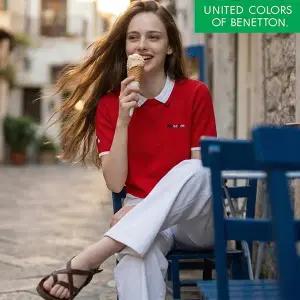 베네통 반팔 카라니트3종 (여성)