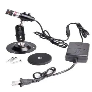 레이저 측정기 산업용 초점 포인트 녹색 십자 마킹 빔 지시기 조절 도트 작업 거리 측량