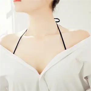 오프숄더 홀터넥 브라끈 패션 누드끈 브래지어끈 얇은 어깨끈 브라자끈