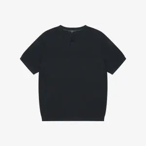 [롯데백화점]파렌 솔리드 헨리넥 반팔니트 3종 FKUCD8312