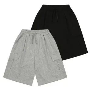 [소이]6부 쿠션지 카고 버뮤다팬츠 트레이닝 반바지 26M0232_CA