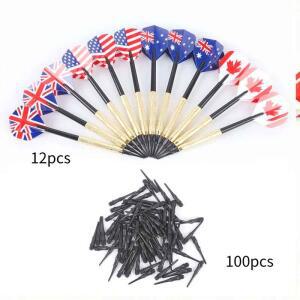 12 PCS 전자 다트판 악세서리 그램 소프트 팁 추가 플라스틱