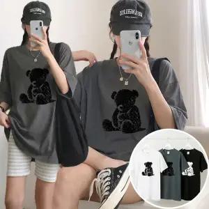 베어베어 BOX 여성 오버핏 반팔 티셔츠 (3컬러) 박스티 빅사이즈