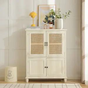 수납장 크림색 라탄 서랍장 심플 색상 디자인 문의