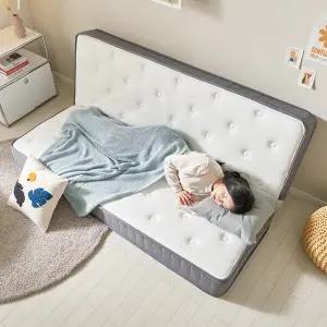 하나면 OK 2단 접이식 스프링 Q 소파베드 SF4035R 착불 (착불)