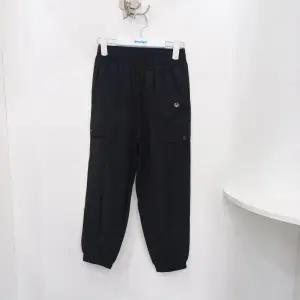 [에꼴리에]쿨 스판 와샤 와이드 조거 바지(24B0281 BK)_CJ